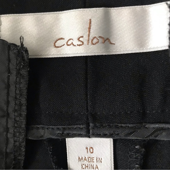 Black Classy Fabric Work Pants - Picture 4 of 9